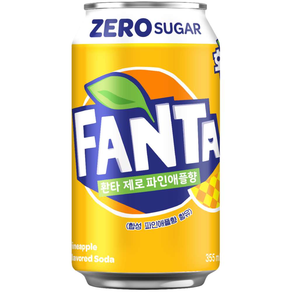 코카)환타제로파인355ml